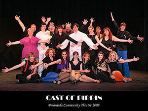 Picture of the Pippin cast members